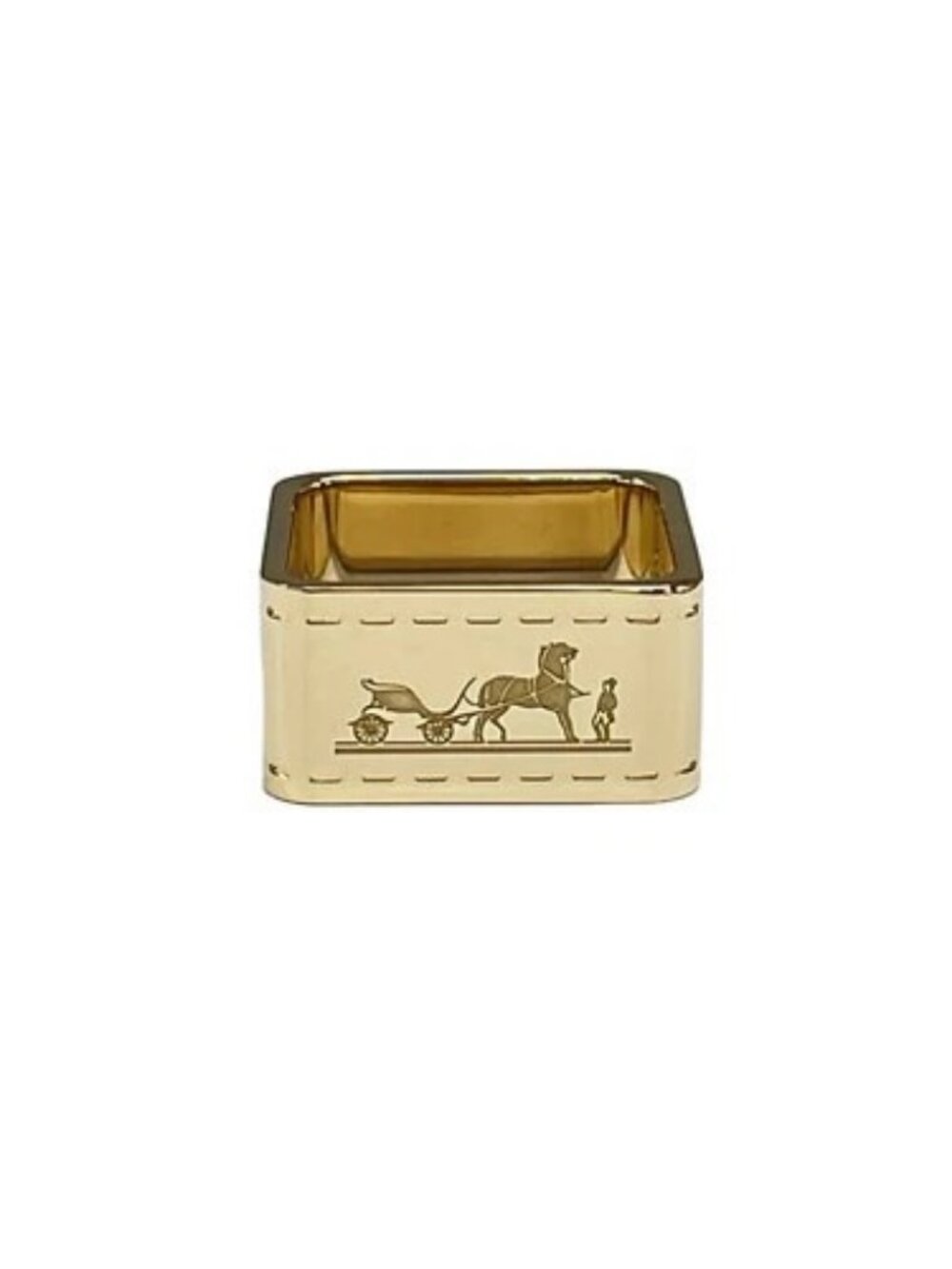 HERMES Minivol Duc Gold Hardware None Scarf Ring